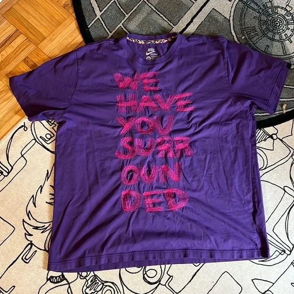 Vintage Nike Air "We Have You Surrounded" Stick T-Shirt - Picture 1 of 4